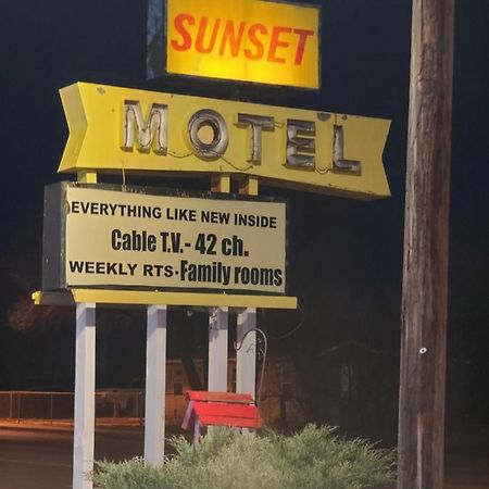 Sunset Motel Santa Rosa, Nm Eksteriør bilde